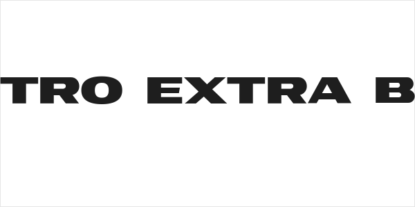 Neutro Extra Bold Logo