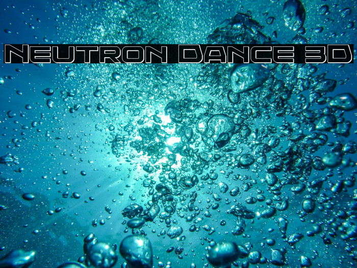 Neutron Dance 3D Example 3