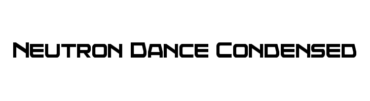 Neutron Dance Condensed  免费字体下载