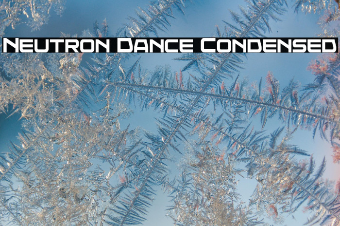 Neutron Dance Condensed Example 3