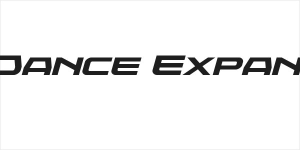 Neutron Dance Expanded Italic Logo