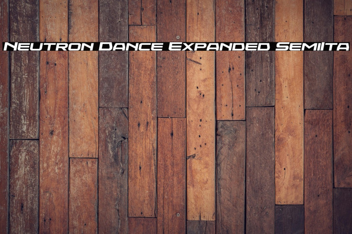 Neutron Dance Expanded SemiIta Example 2