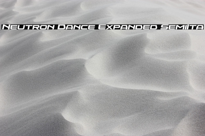 Neutron Dance Expanded SemiIta Example 3