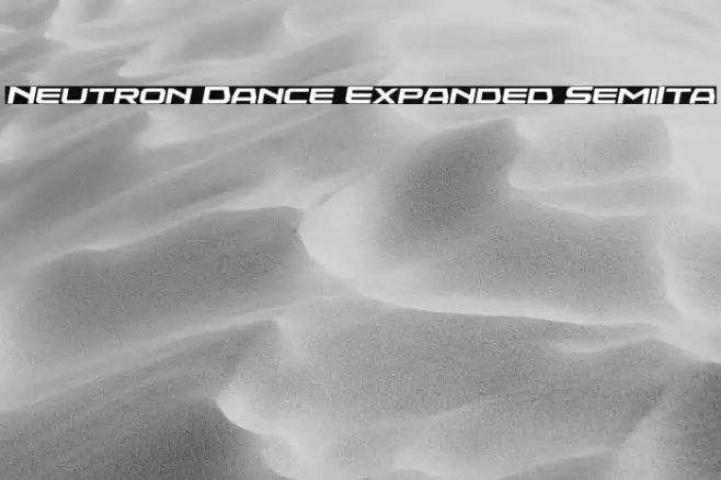 Neutron Dance Expanded SemiIta Example 3