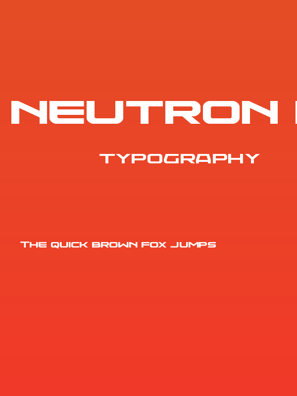 Neutron Dance Expanded Poster