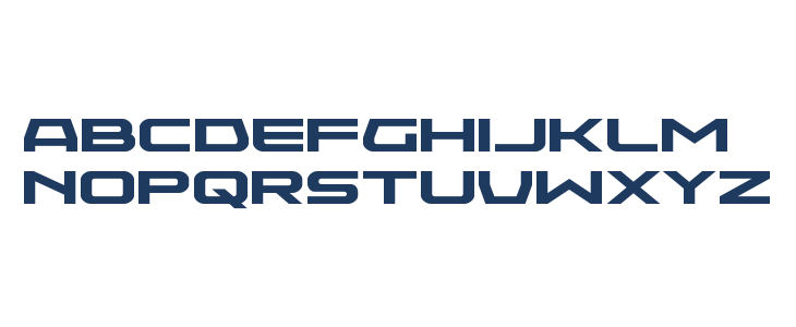 Neutron Dance Expanded Lowercase