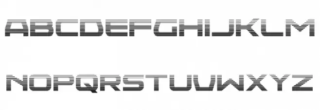 Neutron Dance Gradient Schriftart Kleinbuchstaben