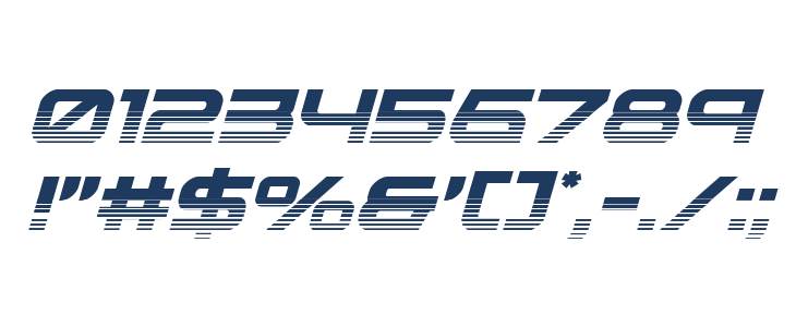 Neutron Dance Halftone Italic Other Characters