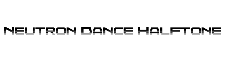 Neutron Dance Halftone  नि: शुल्क फ़ॉन्ट्स डाउनलोड