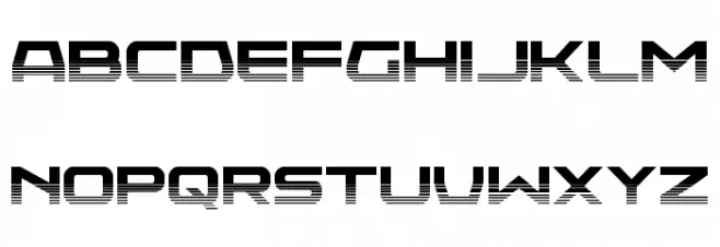 Neutron Dance Halftone Schriftart Groß