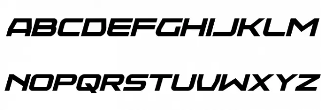 Neutron Dance Italic Polices MAJUSCULES