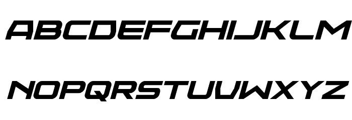 Neutron Dance Italic Font LOWERCASE