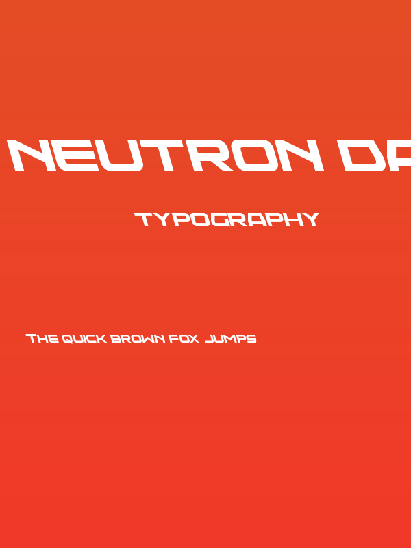 Neutron Dance Leftalic Poster