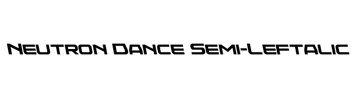 Neutron Dance Semi-Leftalic  لخطوط تنزيل
