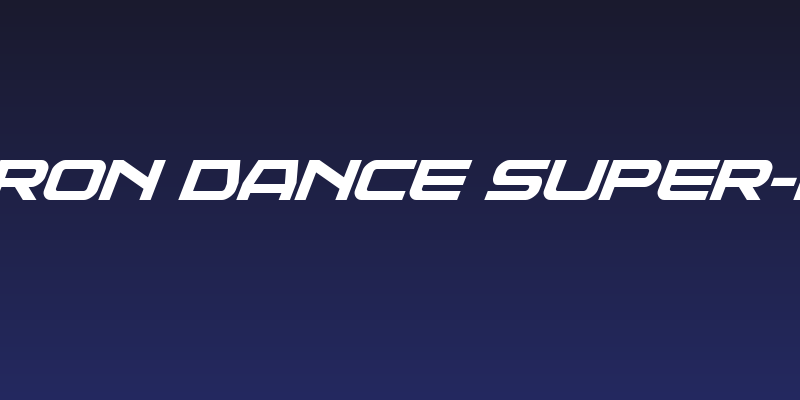Neutron Dance Super-Italic Social Header