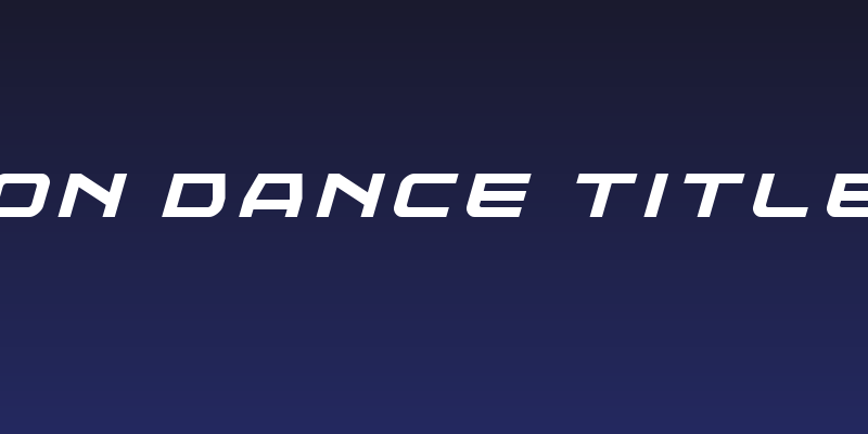 Neutron Dance Title Italic Social Header