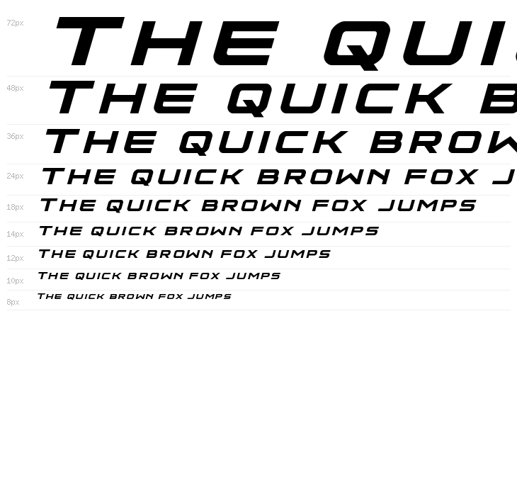 Neutron Dance Title Italic Waterfall