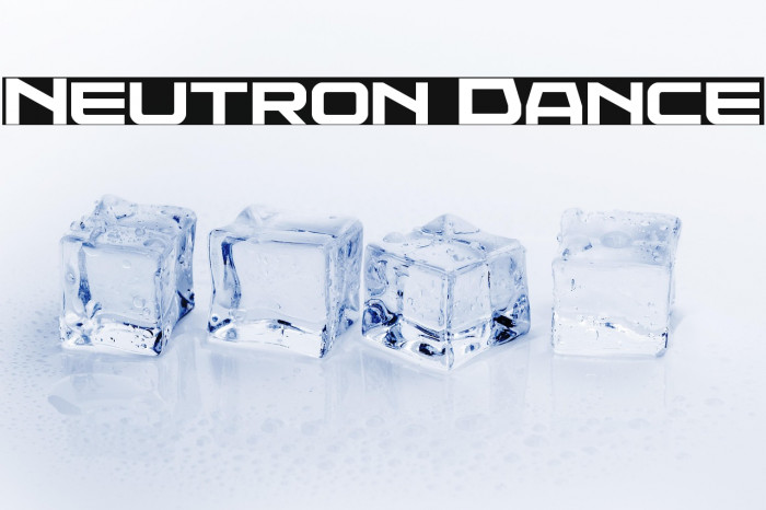 Neutron Dance Example 3