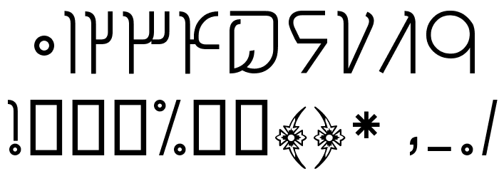 Neutron Font OTHER CHARS