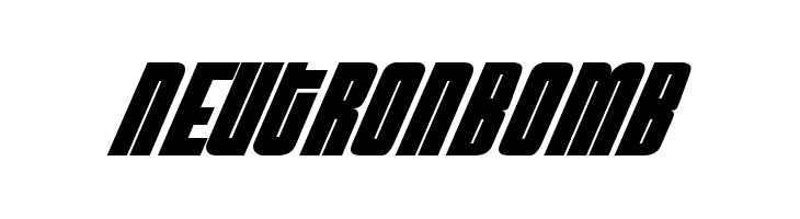NeutronBomb Font