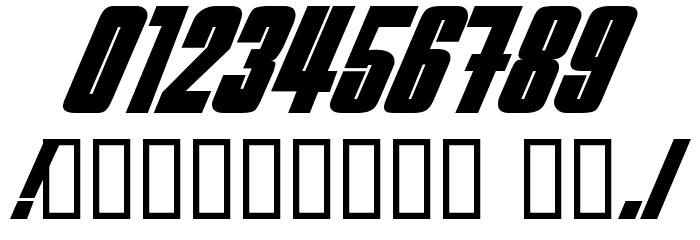 NeutronBomb Font OTHER CHARS