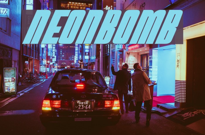 NeutronBomb Font examples