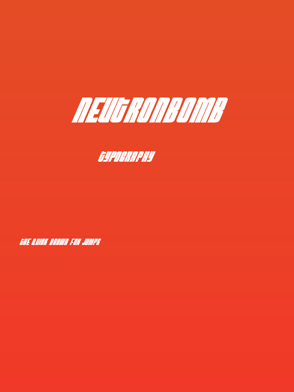 NeutronBomb Poster