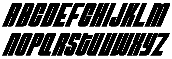 NeutronBomb Font LOWERCASE