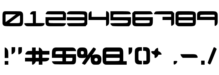 Neutronium Font OTHER CHARS