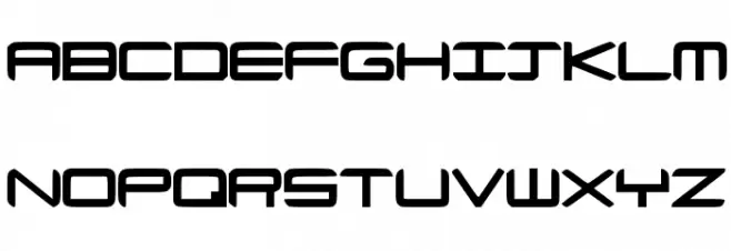 Neutronium Schriftart Groß