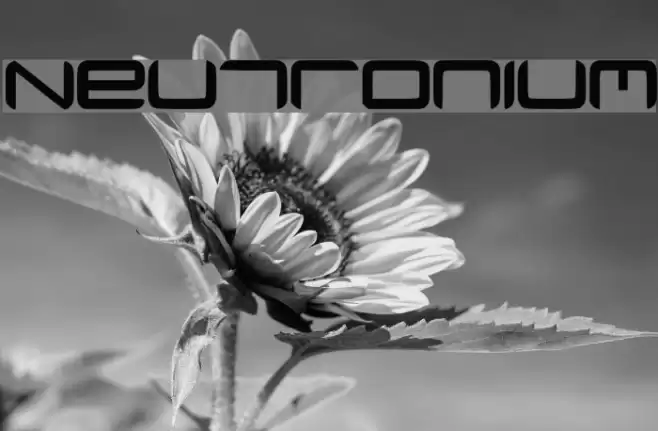 Neutronium Font examples