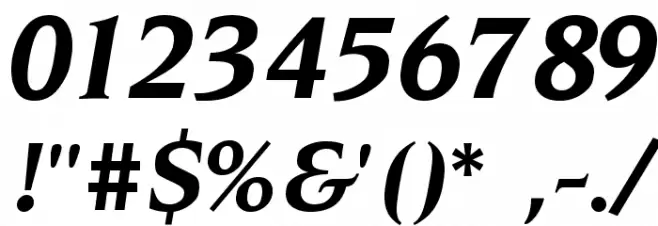 Neuvarese Regular Font OTHER CHARS