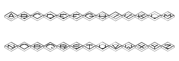 NevelType Font LOWERCASE