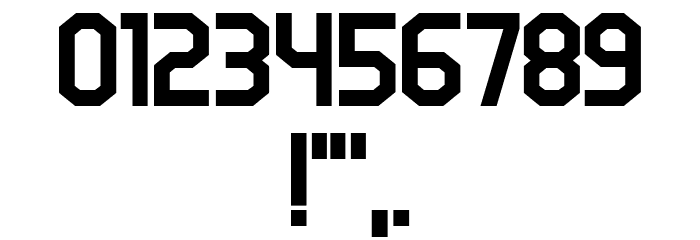 Never Ending Regular Font OTHER CHARS