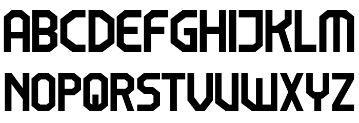 Never Ending Regular Font LOWERCASE