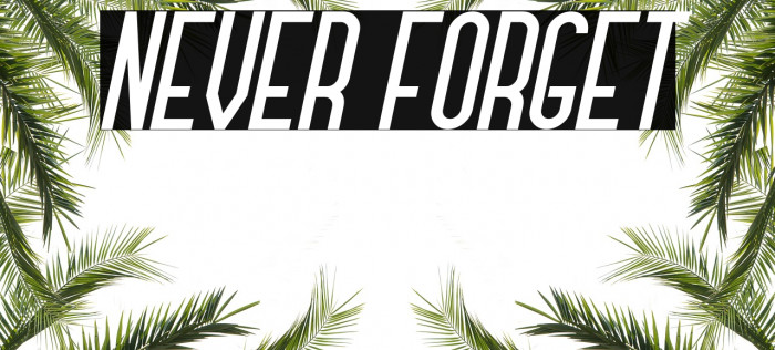 Never Forget Font examples
