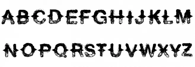 Never Speak Of Шрифта ВЕРХНИЙ