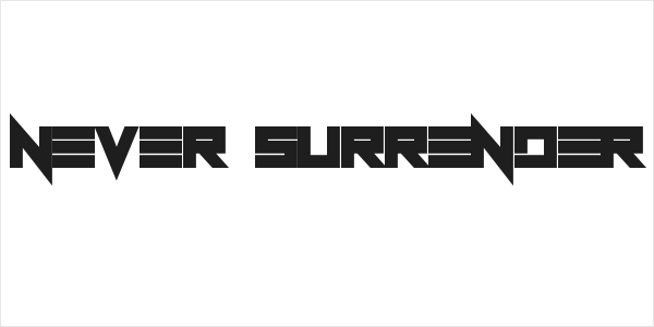 Never Surrender Logo