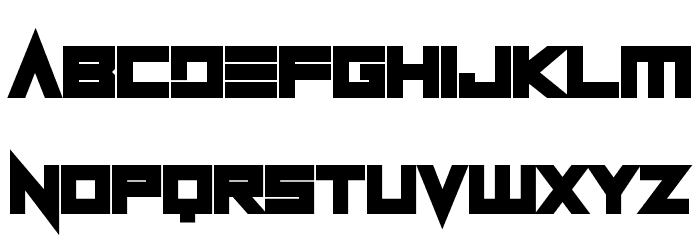 Never Surrender Font LOWERCASE