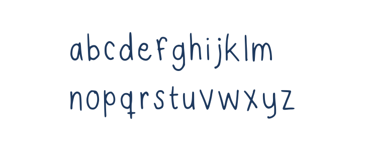 Never Was A Cloudy Day Regular Lowercase