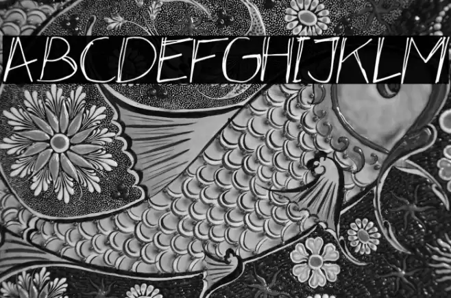 Nevermind Font examples