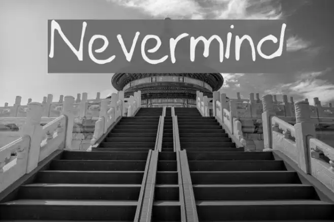 Nevermind Example 3