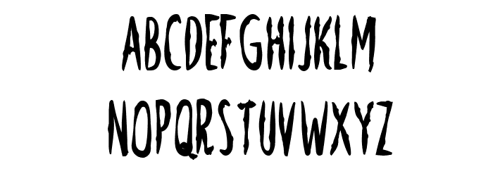 Nevermore-Regular Font LOWERCASE