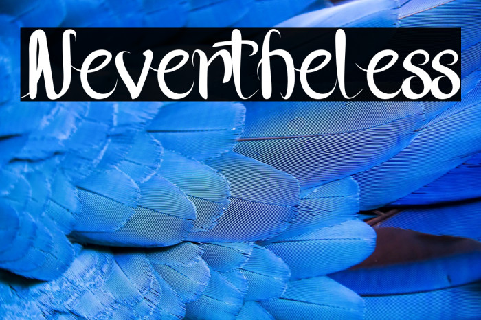 Nevertheless Example 2