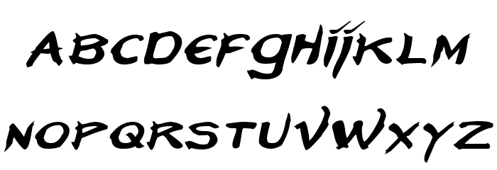Neverwinter Italic Font LOWERCASE