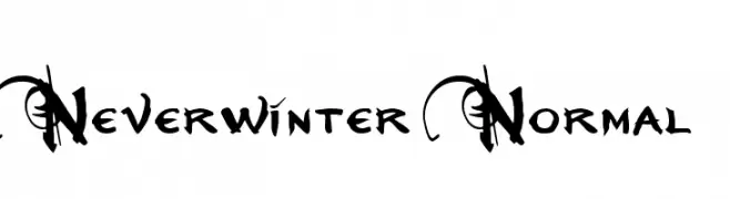 Neverwinter Normal  Fuentes Gratis Descargar