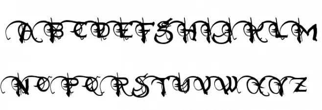 Neverwinter Normal フォント 大文字