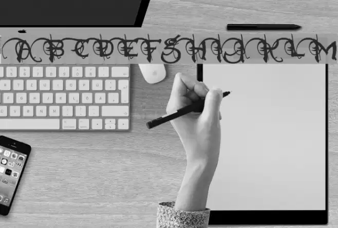 Neverwinter Normal Font examples