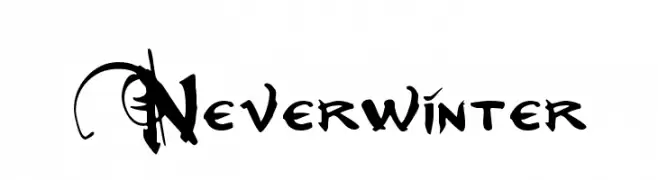 Neverwinter  Frei Schriftart Herunterladen