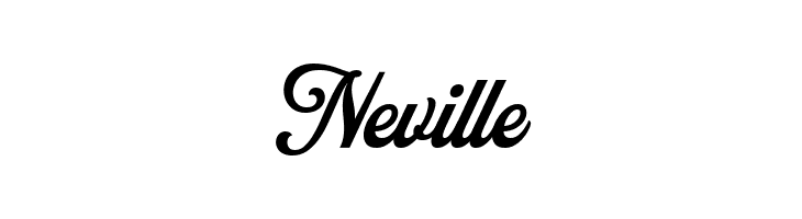 Neville  Frei Schriftart Herunterladen